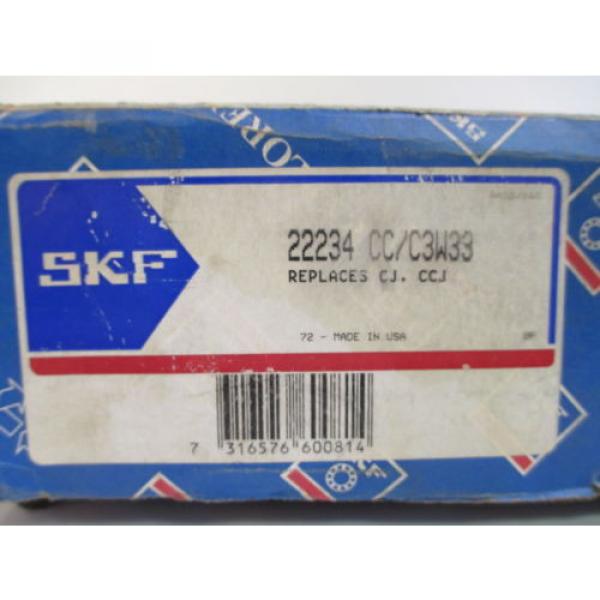 SKF 22234 CC/C3W33 SPHERICAL ROLLER BEARING MANUFACTURING CONSTRUCTION #2 image