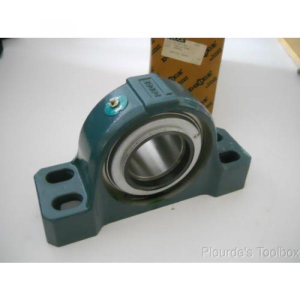 New Dodge 3-1/2&#034; Pillow Block Spherical Roller Exp Bearing, 069584, P4B-IP-308LE #3 image