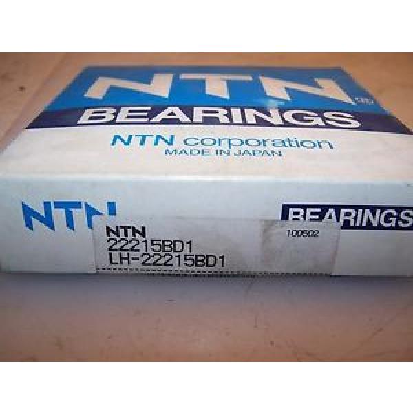 NEW NTN 75mm BORE SPHERICAL ROLLER BEARING 22215BD1  LH-22215BD1 #1 image