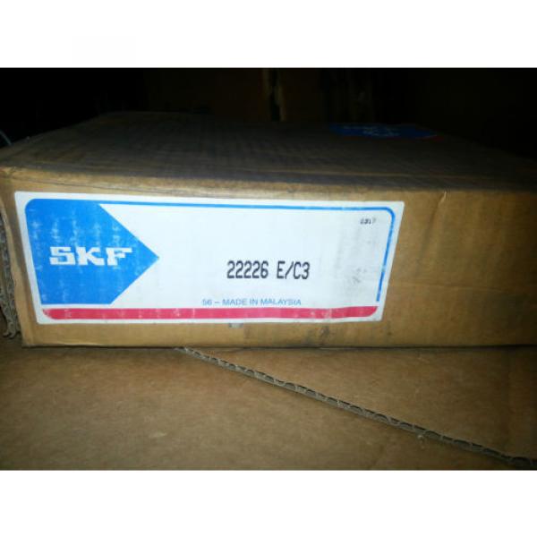 SKF 22226 E/C3 Steel Spherical Roller Bearing #1 image