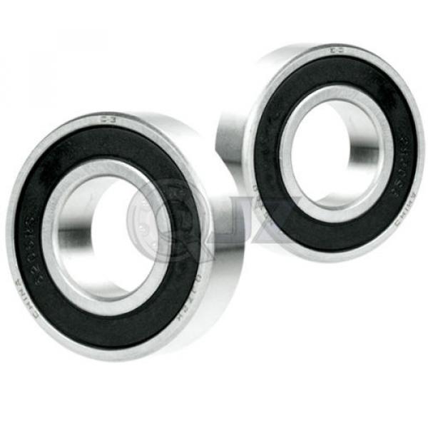 2x Self-aligning ball bearings Portugal 2205-2RS Self Aligning Ball Bearing 52mm x 25mm x 18mm NEW Rubber #1 image