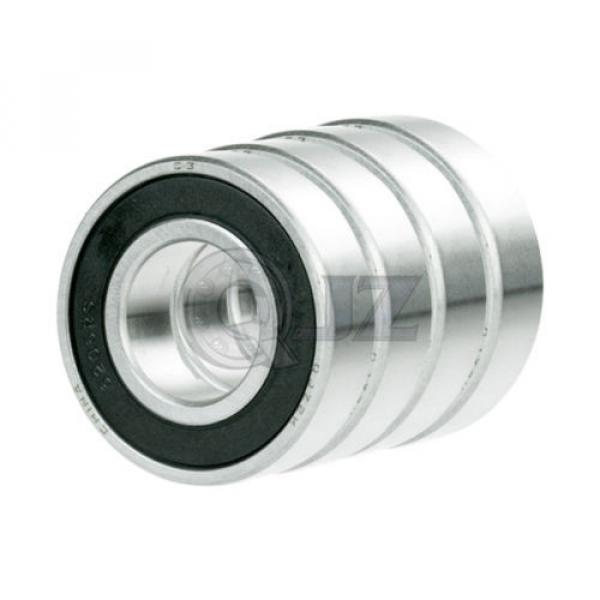 4x Self-aligning ball bearings Japan 2205-2RS Self Aligning Ball Bearing 52mm x 25mm x 18mm NEW Rubber #1 image