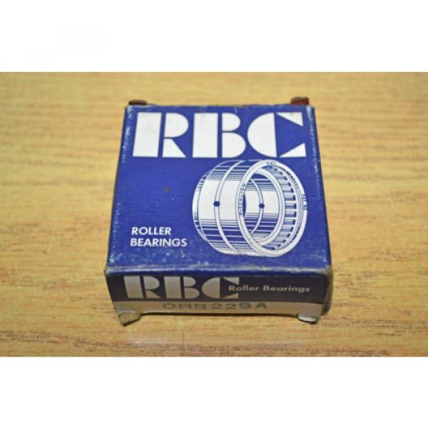 RBC ORB22SA 1.48&#034; Bore x 2-3/16&#034;OD Unsealed Spherical Plain Bearing #2 image