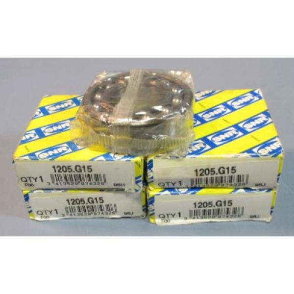 Lot Self-aligning ball bearings Australia 5 SNR 1205.G15 Double Row Self Aligning Ball Bearing 25 x 52 x 15mm NIB #1 image