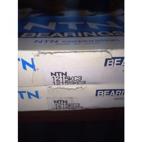 Ntn Self-aligning ball bearings New Zealand 1215KC3 Self Aligning Double Ball Bearing #2 image