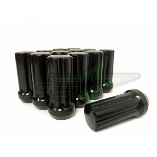 32 PC DODGE RAM 2500 3500 9/16 BLACK TRUCK SPLINE 2&#034; LOCKING LUG NUTS + 2 KEYS #3 image