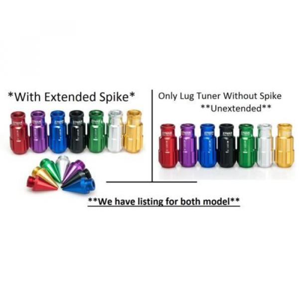 PURPLE Tuner Extended Anti-Theft Wheel Security Locking Lug Nuts M12x1.5 20pcs #3 image