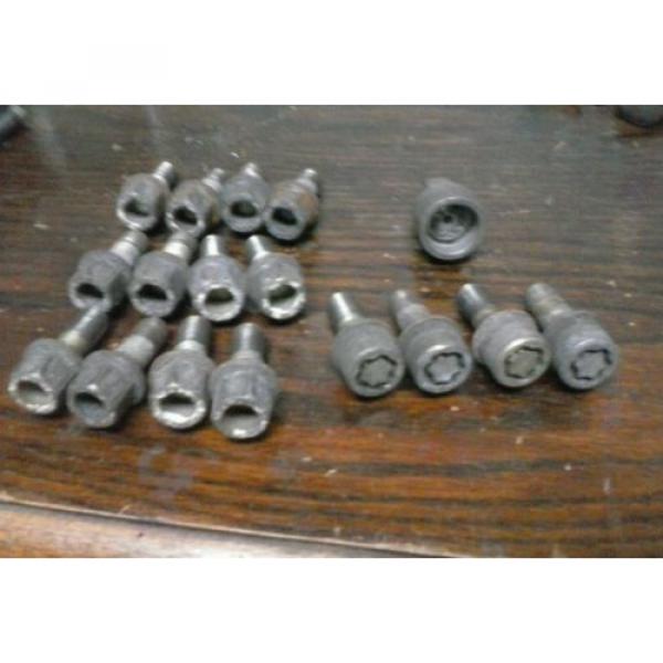 99 VwCabrio aluminun wheel lug nuts with lock lugs and tool #1 image