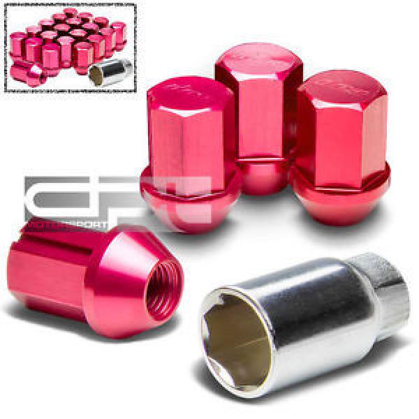 X20 LOCKING LUG RIM/WHEEL LOCK NUTS M12x1.25 RED+KEY #1 image