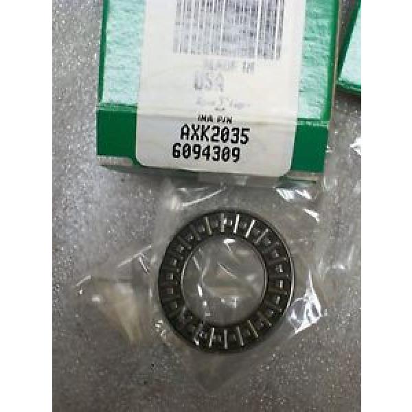 *LOT OF 4* NEW INA THRUST ROLLER NEEDLE BEARING ,  AXK2035 6094309 #1 image