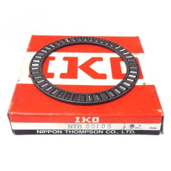 NIB IKO NTB 80105 THRUST NEEDLE ROLLER BEARING 80X105X4, NTB80105 #1 image