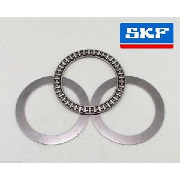 SKF AXK Needle Roller Cage Thrust Bearing Bearings &amp; 2 AS Washers - Choose Size #1 image