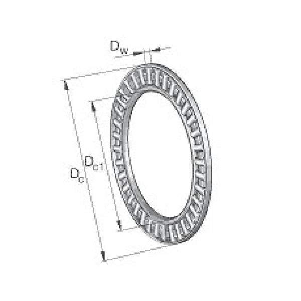 AXK3047 INA Needle Roller Thrust Bearing #1 image