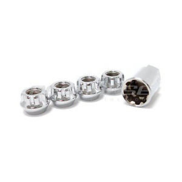 Bull Lock Wheel Locks Lock Nuts Open End Chrome Fits Nissan Infiniti M12xP1.25 #1 image