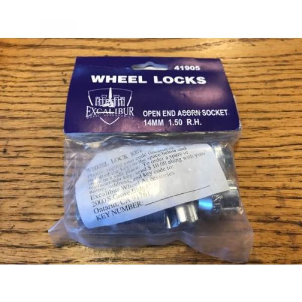 Wheel Locks 14x1.5 Open End Bulge Acorn Locking Nuts New 1X set #3 image