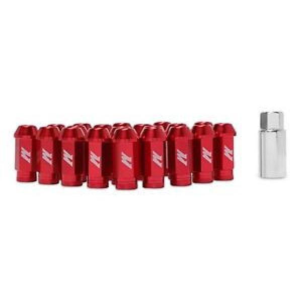 MISHIMOTO Aluminum Locking Lug Nuts 12x1.5 Red 20pcs #1 image