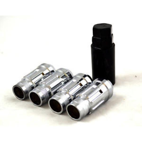 NNR PERFORMANCE LUG NUT LOCK SET STEEL SILVER WITH KEY 12X1.25 #1 image