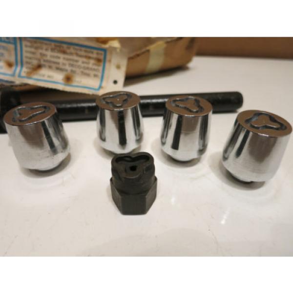 Vintage 7/16&#034; Wheel Lock Set  Locking Lug Nuts #2 image