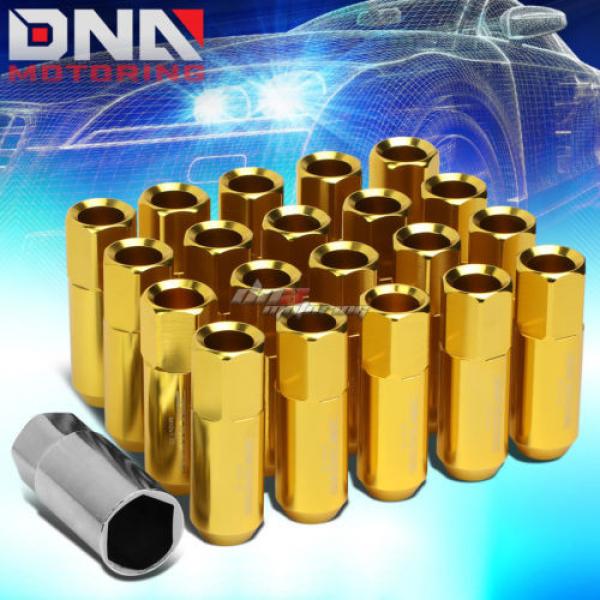 20 PCS GOLD M12X1.5 EXTENDED WHEEL LUG NUTS KEY FOR LEXUS IS250 IS350 GS460 #1 image