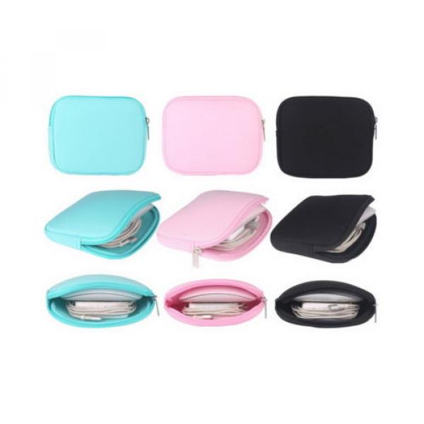 Earphones/Charger Power Bag Laptop Sleeve Notebook Adapter/Mouse Case Bag Pouch #2 image