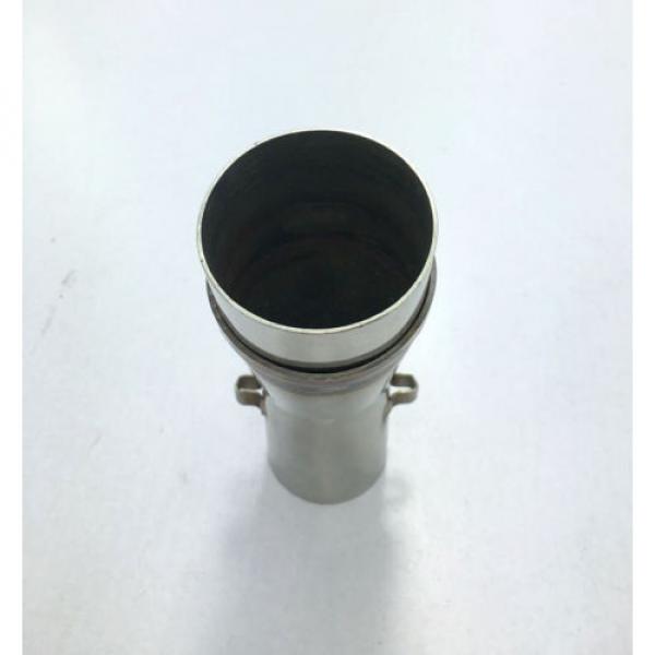 Motorcycle Exhaust Welding Adaptor Joining Sleeve Reducer Connector Pipe Tube #3 image