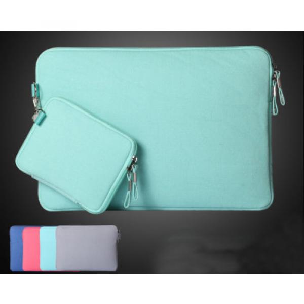 Laptop Cover 11&#034;~15&#034; Notebook Sleeve Case Bag + Adapter Pouch Fr Macbook Pro Air #1 image