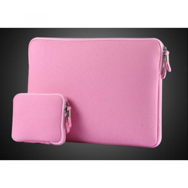 Laptop Cover 11&#034;~15&#034; Notebook Sleeve Case Bag + Adapter Pouch Fr Macbook Pro Air #2 image