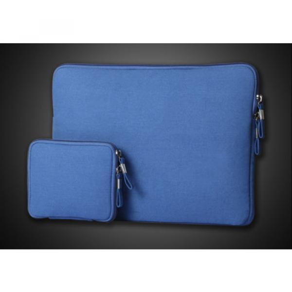 Laptop Cover 11&#034;~15&#034; Notebook Sleeve Case Bag + Adapter Pouch Fr Macbook Pro Air #4 image