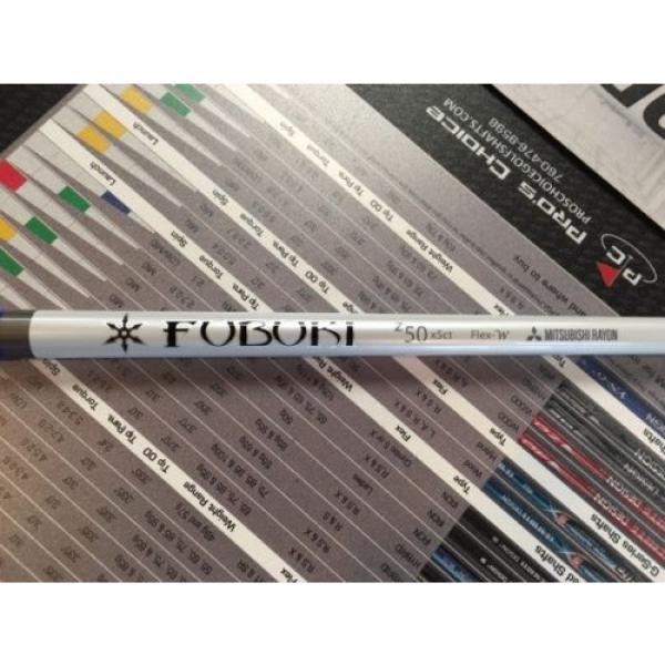 New Fubuki Z 50 x5ct W Graphite Shaft Ladies Women&#039;s Flex. W/Adapters Lady L #2 image