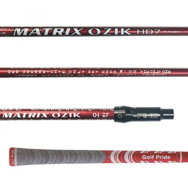 New Matrix Ozik HD7 Driver Shaft R-Flex W/Ping G/Ping G30 Adapter Sleeve #1 image