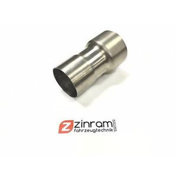 Stainless steel Adapter Exhaust 3in auf 2 1/2in 3&#034; 2,5&#034; widened Sleeve #1 image