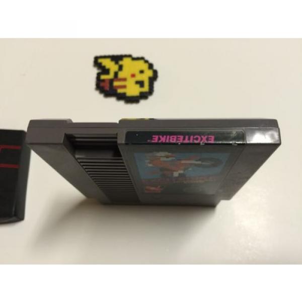 ☆ EXCITEBIKE for Nintendo NES 5 SCREW FAMICOM ADAPTER + Sleeve +FREE US SHIP #3 image