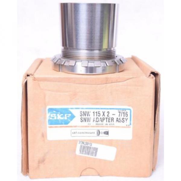 NEW NIB SKF SNW Sleeve Adapter Assy PN SNW 115 x 2-7/16&#034; 335Z   FREE SHIPPING #1 image