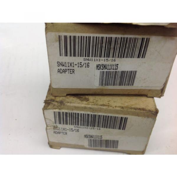 (5) NSK SNW11x1-15/16 Bearing Adapter Sleeve.  NEW IN DIRTY BOXES #3 image