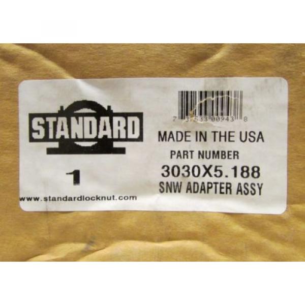 STANDARD 3030X5.188 SNW Sleeve Adapter Assembly 3030X5 188 #1 image