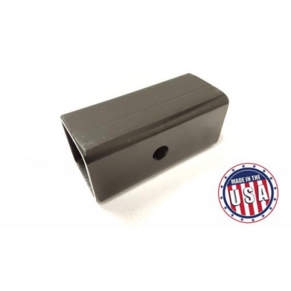 USA MADE 2&#034; to 2.5&#034; Ball Mount Receiver Hitch Adapter Sleeve Truck Trailer #1 image