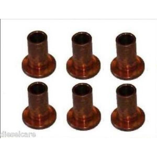 1st Gen 89-93 7MM to 9MM Injector Adapter Sleeve 6 pack for Dodge Diesel Cummins #1 image