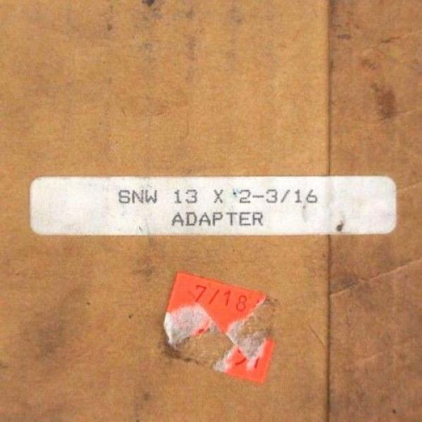 LOT OF 2 NEW SKF SNW 13 X 2-3/16 BEARING ADAPTER SLEEVES SNW13X2316 #2 image