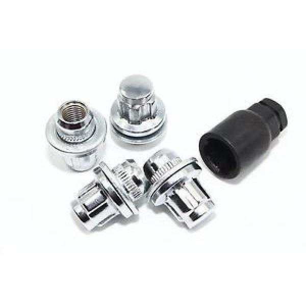 4 Chrome Factory OE Style Wheel Lug Nut Locks 12x1.5 Toyota 4Runner Tacoma Rav4 #1 image