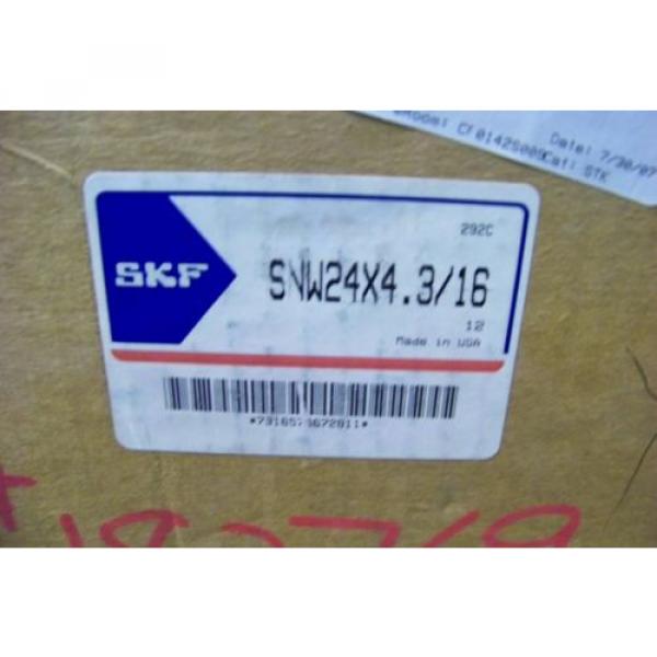 NEW SKF SNW 24X4.3/16 Adapter Sleeve 4-3/16&#034; Shaft size #1 image