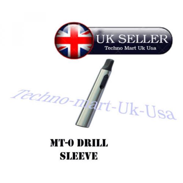 MT0 Arbor to MT1 Spindle Morse Taper Adapter Reducing Drill Sleeve @ UK #1 image