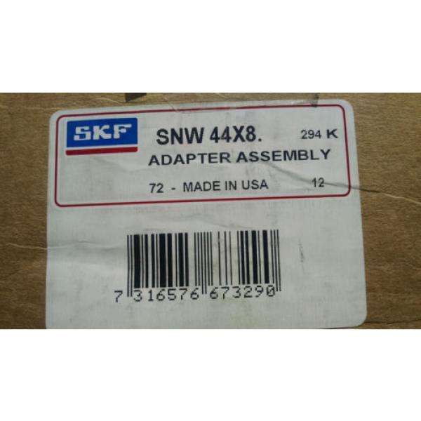 SKF SNW 44X8. Adapter Sleeve, Inch, 8&#034; Shaft  Used With 22200K Series Roller #2 image