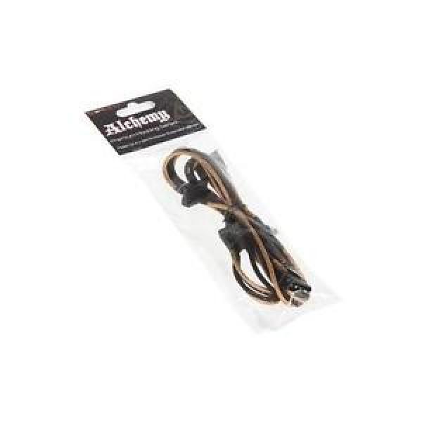 BFA-MSC-M4SA20AKK-CK BitFenix Molex to 4x SATA Adapter 20 cm sleeved gold/black #1 image