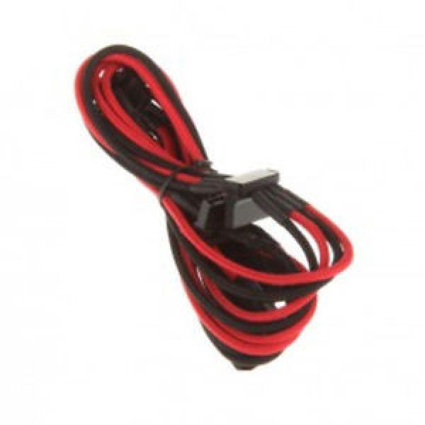 Cavo BitFenix Molex su 4x SATA Adapter 20 cm - sleeved nero/rosso #1 image