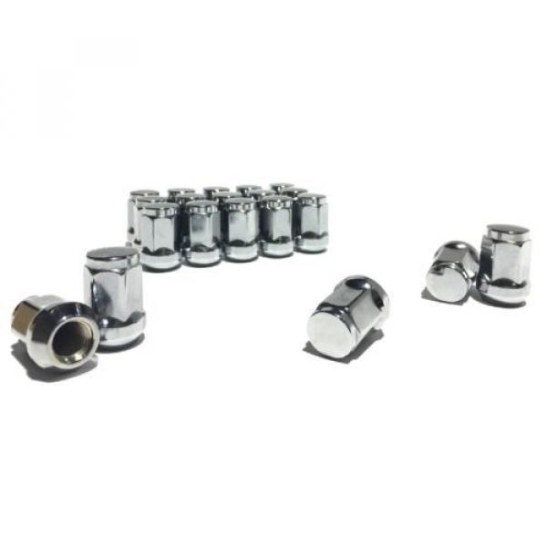 20 12x1.50 Chrome Lug Nuts and Lock Set Toyota Lexus Honda Acura #2 image