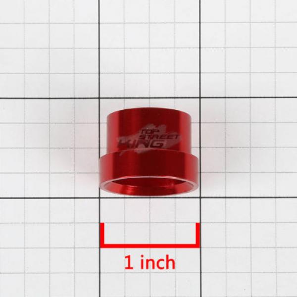 RED 12-AN AN12 3/4&#034; TUBE SLEEVE FITTING ADAPTER FOR ALUMINUM/STEEL TUBING LINE #2 image