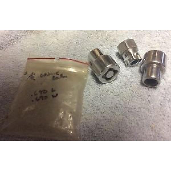 (2) Trailer Mag Wheel Locking Nuts, 1/2-20, Puzzle Anti-theft Security Locks #1 image