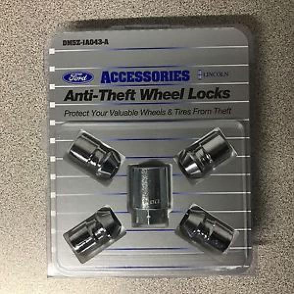 13 thru 17 Fusion OEM Genuine Ford Locking Lug Nut KIt  Wheel Locks Exposed Lugs #1 image