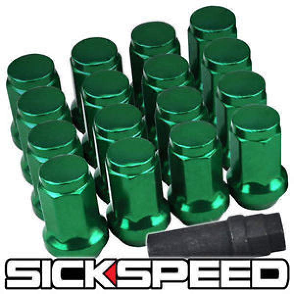 16 GREEN STEEL LOCKING HEPTAGON SECURITY LUG NUTS LUGS FOR WHEELS/RIM 12X1.5 L16 #1 image