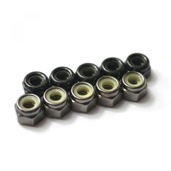 Alloy Steel Lock nuts Self-Locking Hex Nylon Locknuts M2 M2.5 M3 M4 M5 M6 M8 #5 image